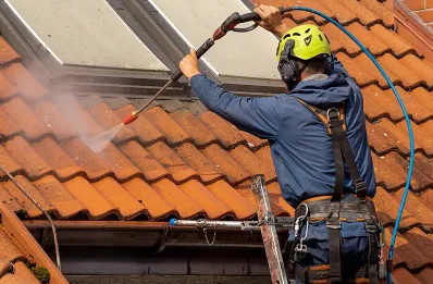 Démoussage et hydrofuge de toiture à Bozas
